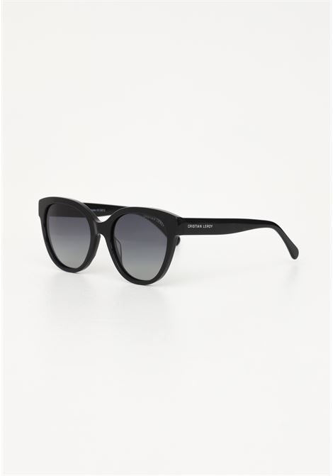 Black women's sunglasses with rounded frames CRISTIAN LEROY | 213901